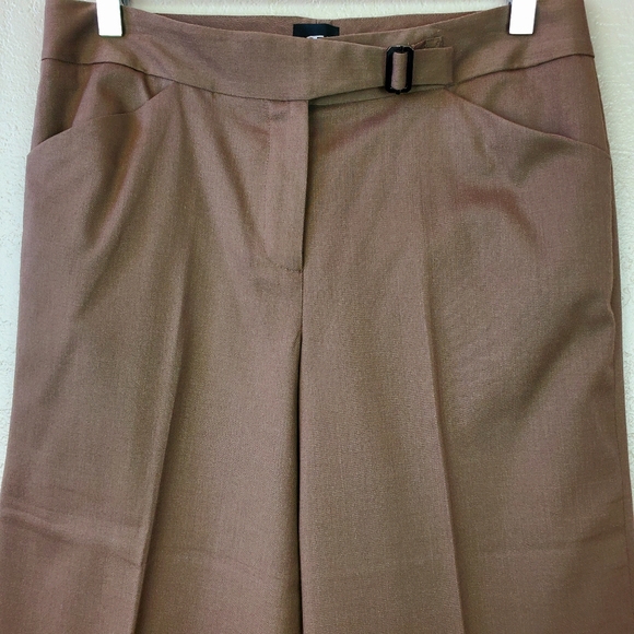 Vintage Saks Fifth Wide Leg Cropped Palazzo Gaucho Culotte Capri Wool Pa… - Picture 4 of 8